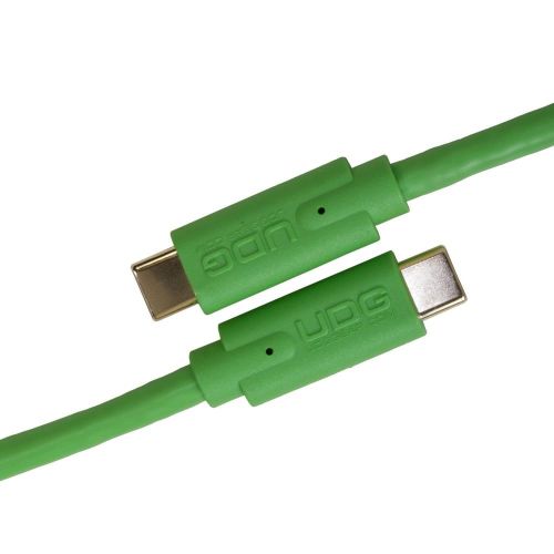 Аудиокабель UDG Ultimate Cable USB 3.2 C-C Green Straight 1,5m (U9